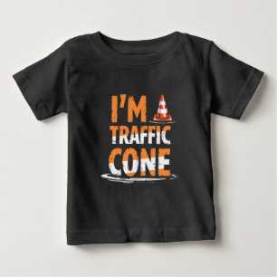 I'm a traffic cone Halloween Family Matching Baby T-Shirt