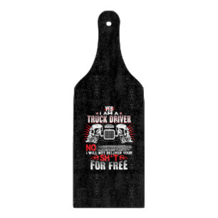 I'm a Trucker Cutting Board