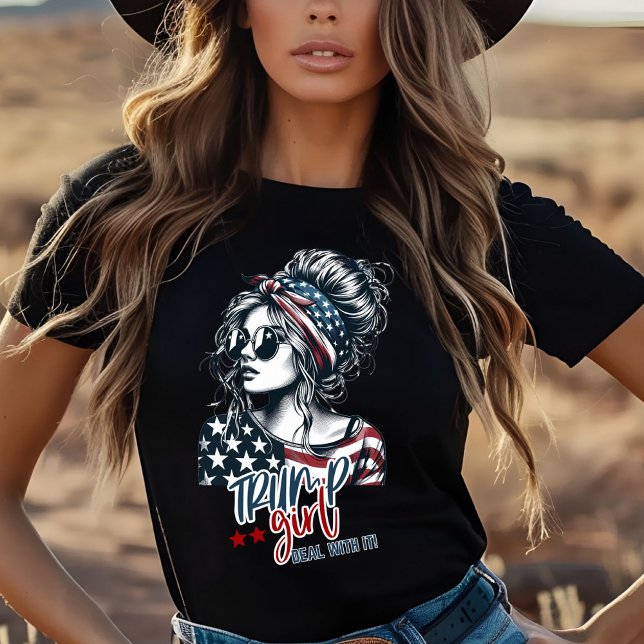 Im a Trump Girl | Deal With It No Apologies T-Shirt (Creator Uploaded)