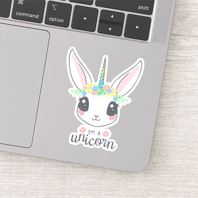 I'm a Unicorn Contour Stickers (Detail)