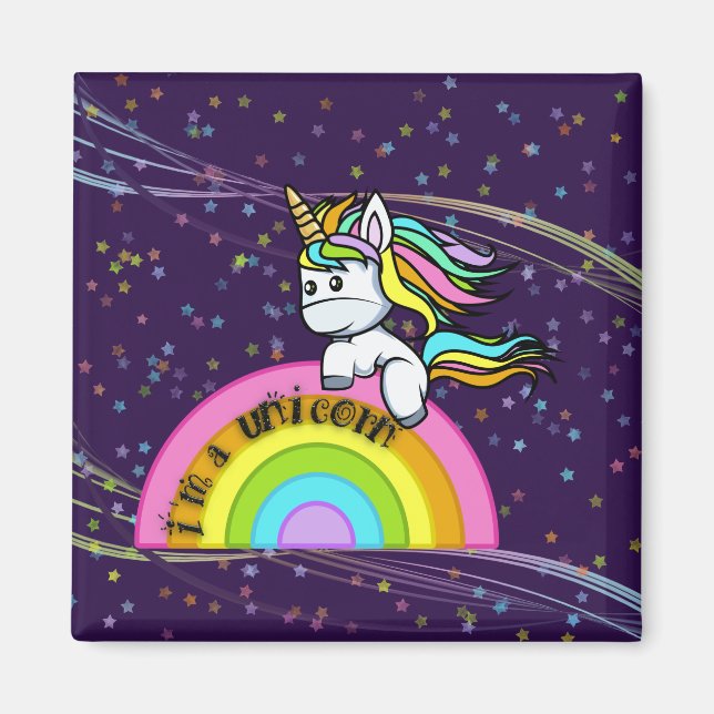 I'm a unicorn - Magnet (Front)