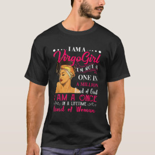 I'm A Virgo Girl Black Women Virgo Girl T-Shirt