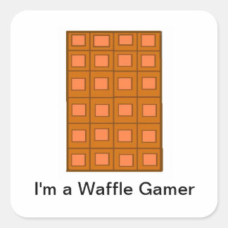 "I'm A Waggle Gamer" Stickers