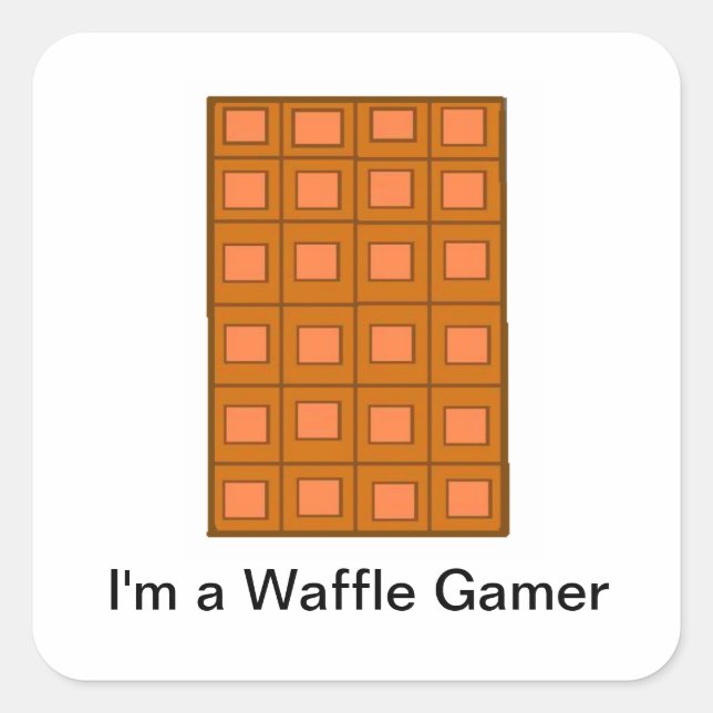 "I'm A Waggle Gamer" Stickers (Front)