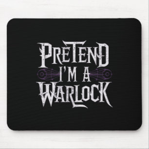 I'm A Warlock Mouse Pad