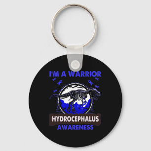 I'm A Warrior Hydrocephalus Awareness  Key Ring