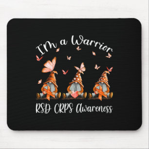 I'm A Warrior Rsd Crps Awareness Gnomes Mouse Pad