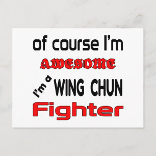 I'm a Wing Chun Fighter Postcard