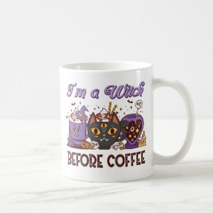 I'm A Witch Before Coffee - Coffee Lover Mug