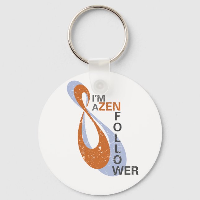 I'm a Zenfollower Keychain (Front)