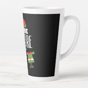 Im Actres Elf Matching Acting Crew Fun Christmas Latte Mug
