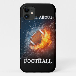 I'M ALL ABOUT FOOTBALL iPhone 11 CASE