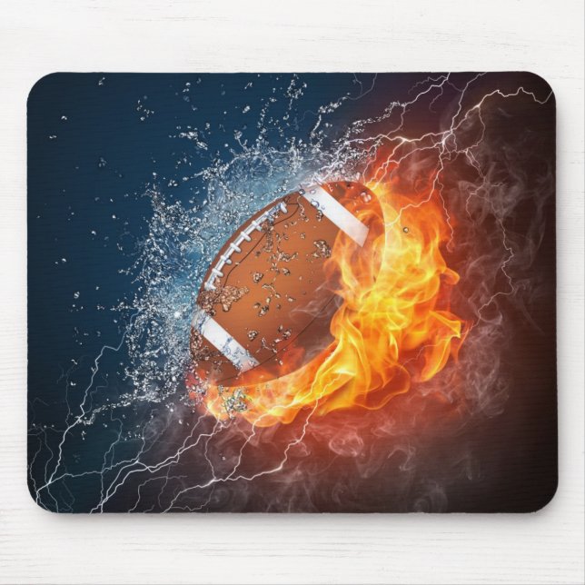I'M ALL ABOUT FOOTBALL MOUSE PAD (Front)