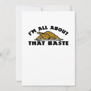 I'm All About That Baste! Classic Holiday Card