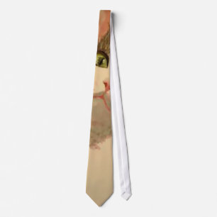 I'm All Ears: Calico Cat Portrait Tie