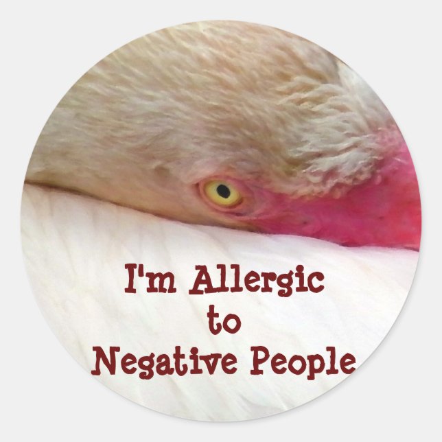 I'm Allergic_ Sticker (Front)