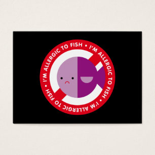 I'm allergic to fish! bookmark
