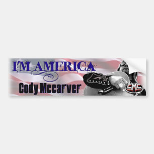 I'm America Bumper Sticker