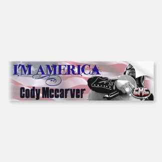 I'm America Bumper Sticker