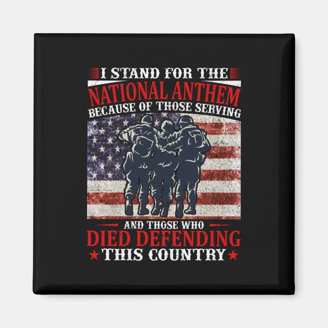 I'm An American I Have The Right To Bear Arms Vete Magnet (Front)