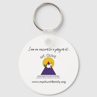 I'm an answer to a prayer! key ring