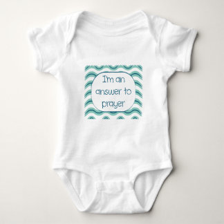 I'm An Answer To Prayer (boy) Baby Bodysuit
