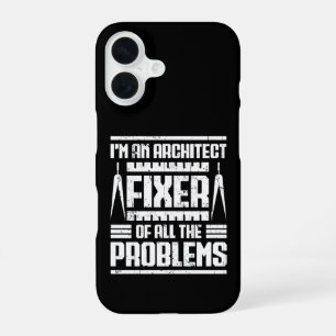 I'm An Architect Fixer Of All Problems Vintage iPhone 16 Case