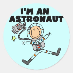I'm an Astronaut Tshirts and Gifts Classic Round Sticker