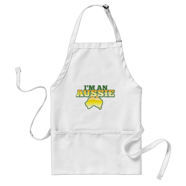I'm an Aussie! Standard Apron (Front)