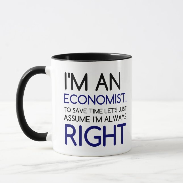 I'M AN ECONOMIST MUG (Left)