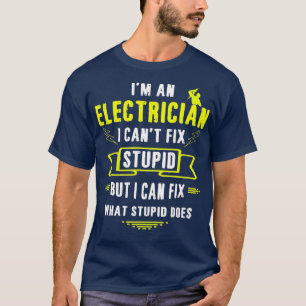 Im An Electrician Electrical Worker Christmas T-Shirt