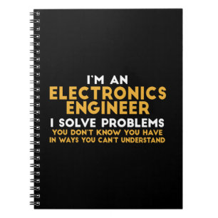 i'm an electronics engineer notebook