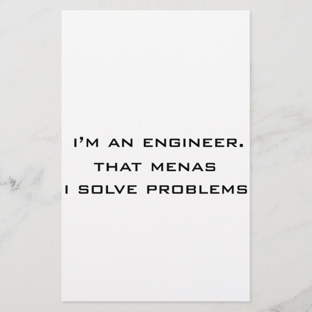 I'm an engineer (Front)