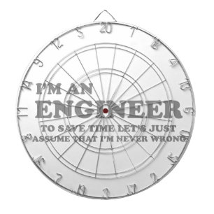 I'm an Engineer Dartboard