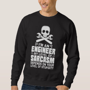 Im An Enginere Engeneer Engineer Good At Math Sweatshirt