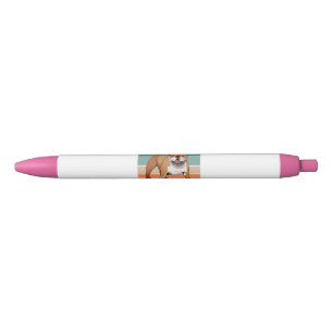 Im an English Bulldog Funny Dog Owner Black Ink Pen