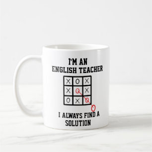 Im An English Teacher I Always Find A Solution Mug