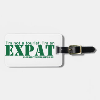 I'm an EXPAT Luggage Tag