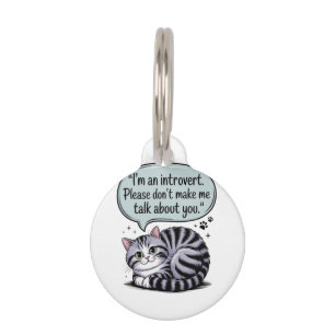 "I'm an introvert. Please don’t make me talk about Pet Tag