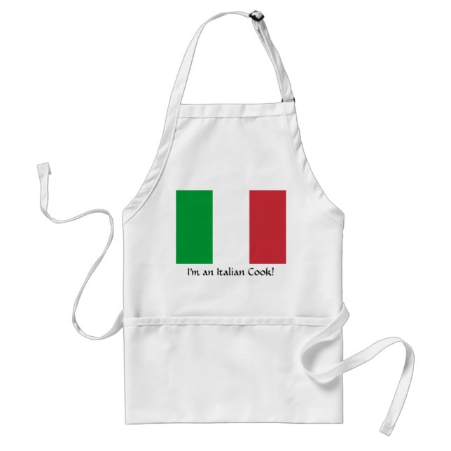 I'm an Italian Cook! Standard Apron (Front)