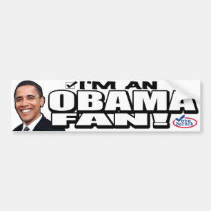 I'm an Obama Fan! Bumper Sticker 