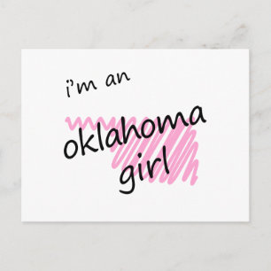 I'm an Oklahoma Girl Postcard