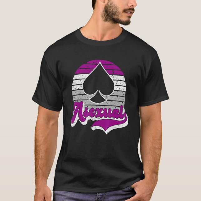 Im Asexual Asexual Flag Ace Lgbqtia+ Pride Month T-Shirt (Front)