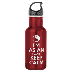 I'm Asian I Can't Keep Calm 532 Ml Water Bottle