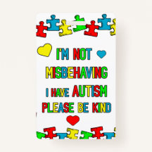 Im Autistic Not Misbehaving be kind Contact 