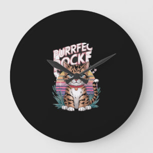 I'm Barking Mad for You! Dog Large Clock