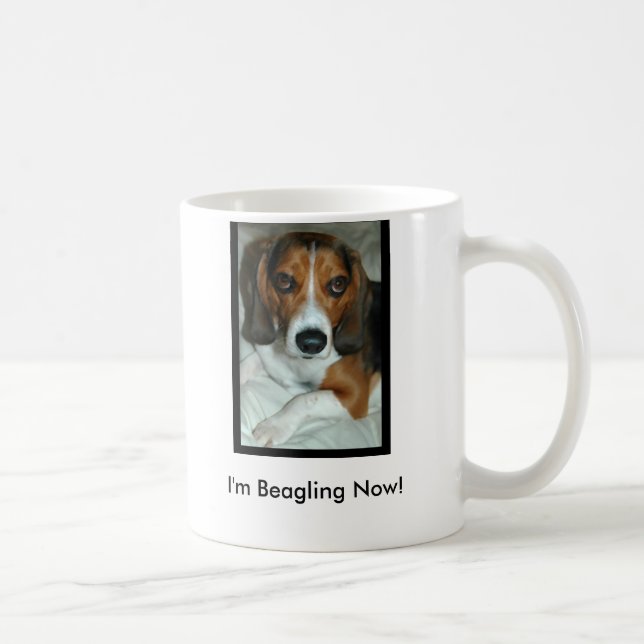 I'm Beagling Now! Coffee Mug (Right)