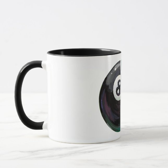 Im Beautiful Im Good 8 Ball Mug (Left)