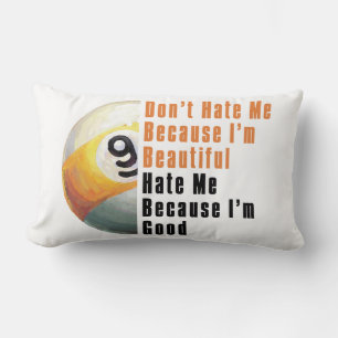 Im Beautiful Im Good 9 Ball Lumbar Cushion