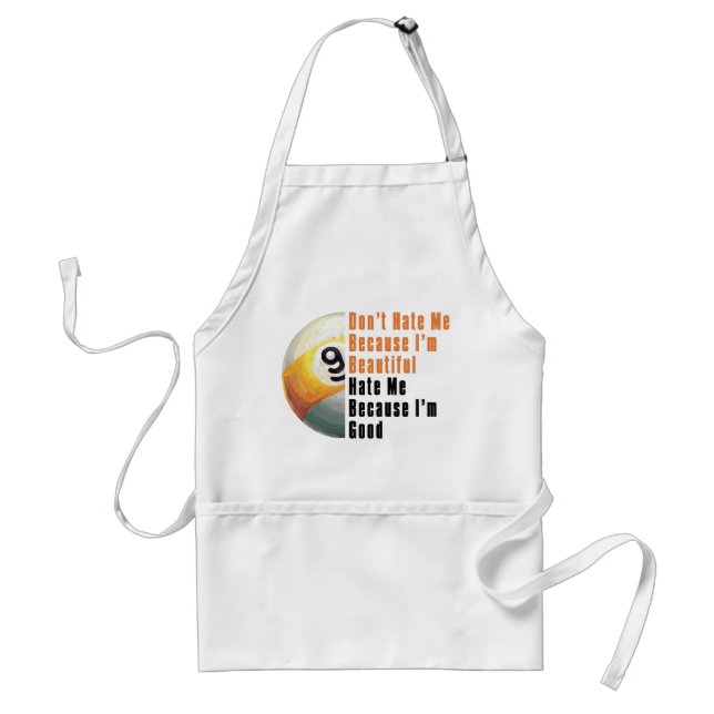Im Beautiful Im Good 9 Ball Standard Apron (Front)